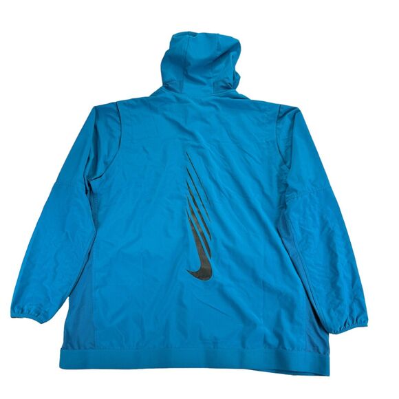 Nike Mens Dri-Fit Sport Clash Flex Training Jacket Turquoise XL - Picture 3 of 4